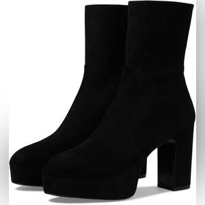 Stuart Weitzman Lala Platform Suede Boots